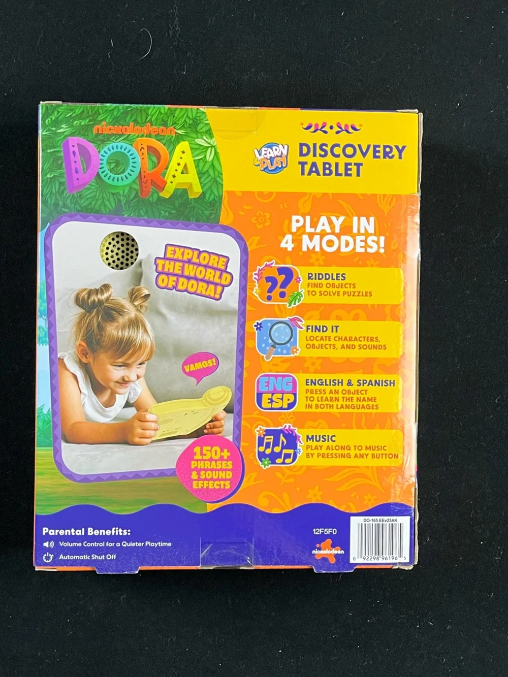 Dora Discovery Tablet Kids Toy - Yellow